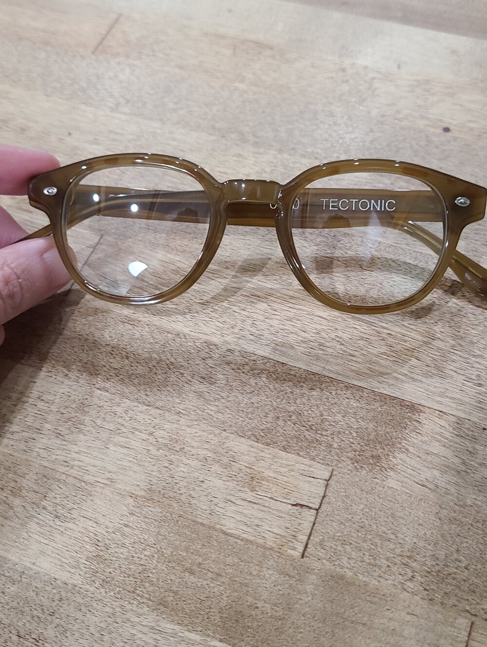 Caddis Tectonic Reading Glasses 0.00 Clear Lenses Never Used